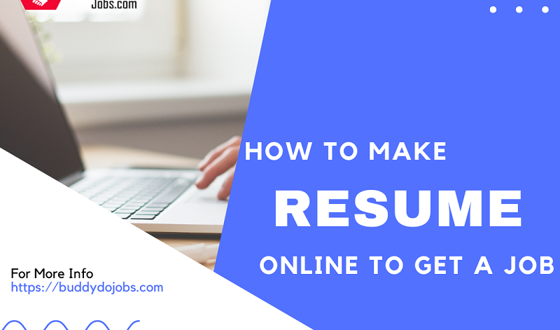 how to make cv online-buddydo jobs